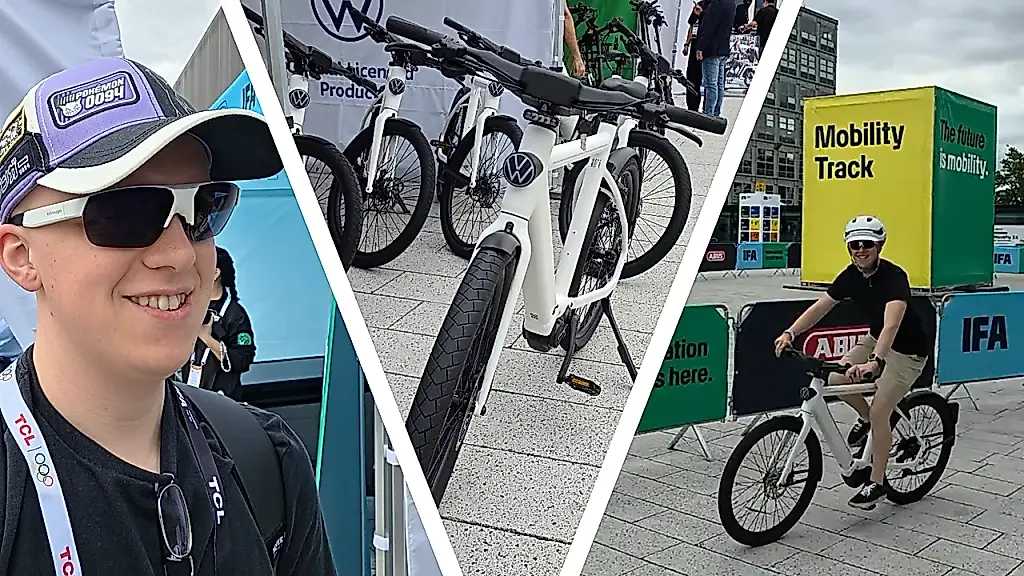 Volkswagen crea una bicicleta eléctrica que vigila la carretera mejor que algunos conductores