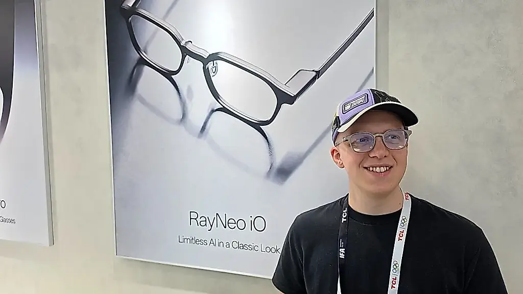 RayNeo iO: las gafas sin cámara que escuchan tu vida