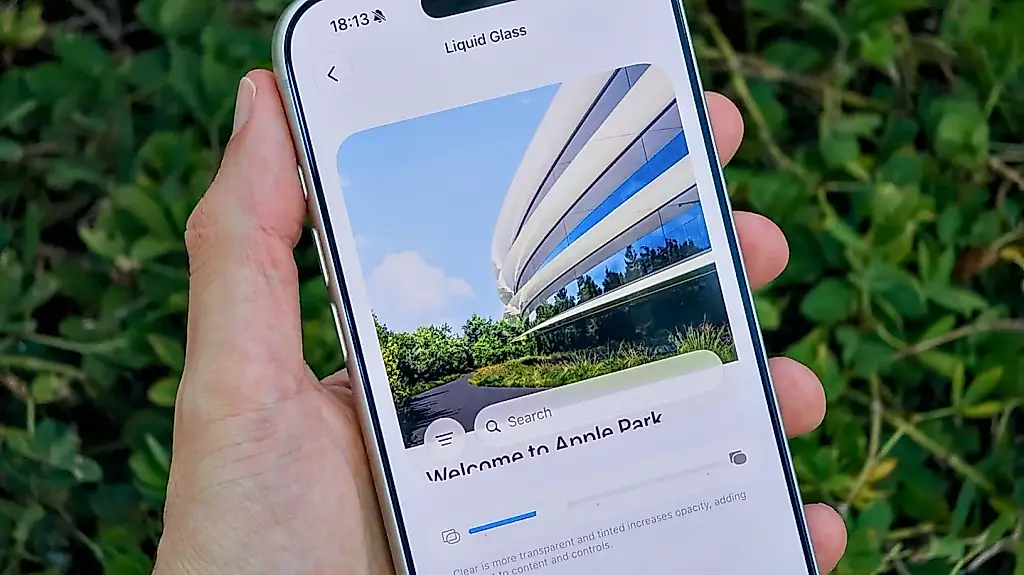 Как настроить Liquid Glass на iPhone в iOS 27