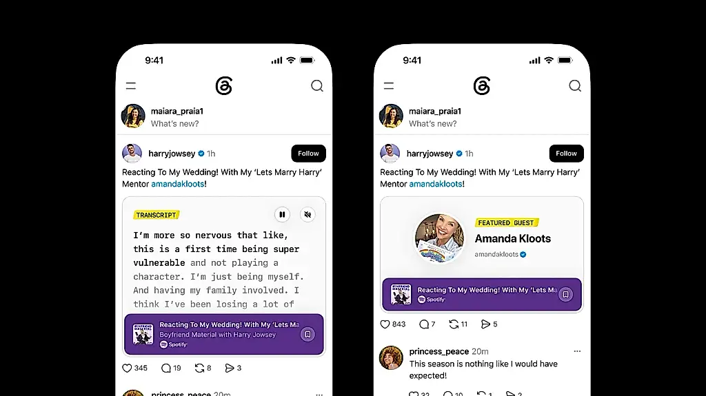 Threads превращается в подкаст-платформу