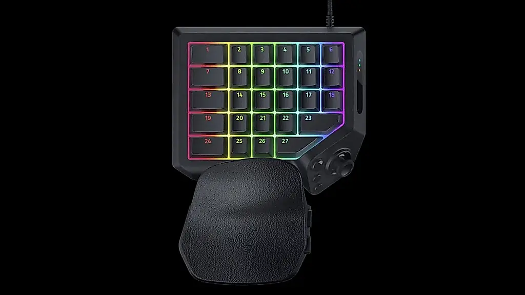 Razer обновила Tartarus Pro: клавиатура для одной руки получила новые переключатели