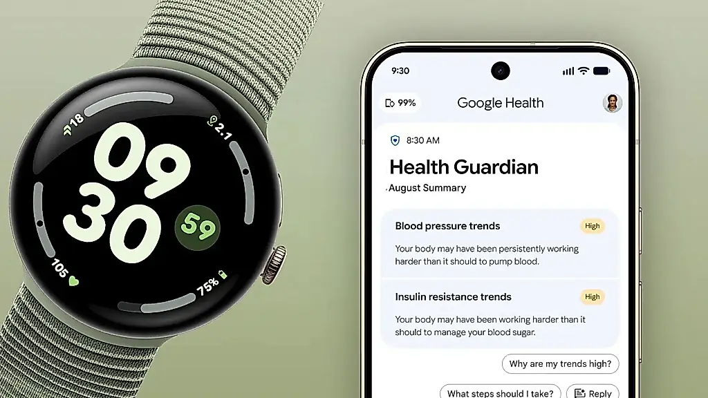 Pixel Watch han aprendido a ver la salud