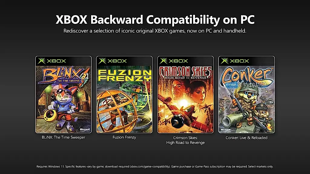 Microsoft lleva los juegos clásicos de Xbox al PC
