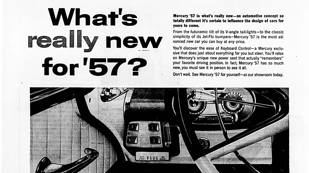 Mercury de 1957: cromo del futuro