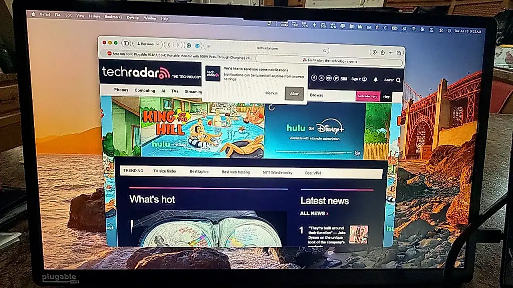 Portable Monitor Mishap: Laptop Productivity Saga
