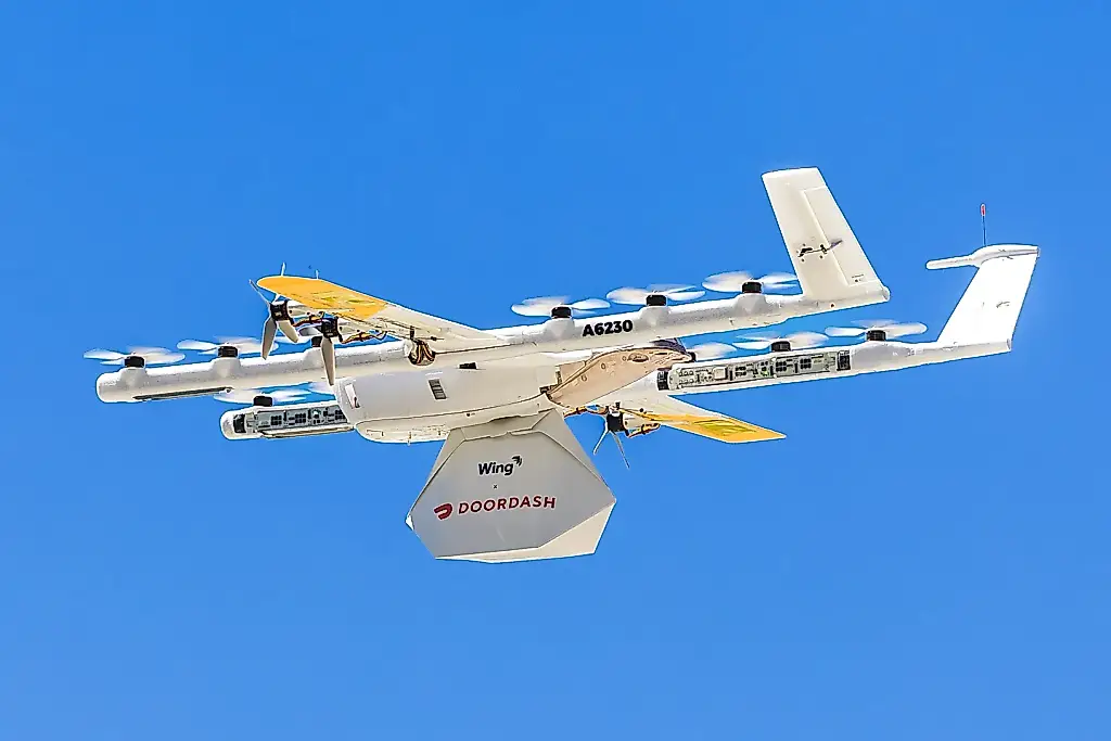 DoorDash запускает доставку дронами DoorDash Air