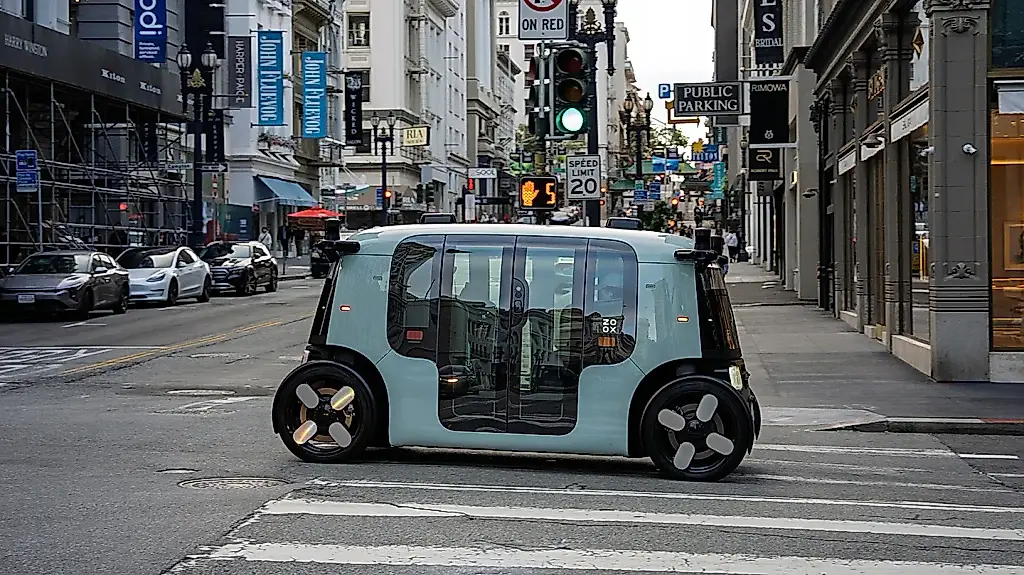 El primer robotaxi sin volante autorizado para viajes de pago: Zoox, de Amazon