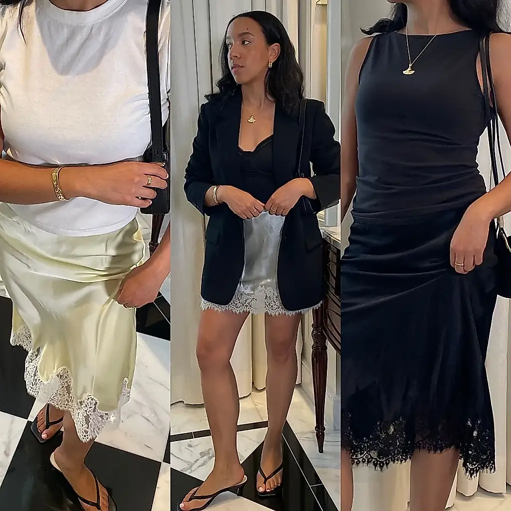 Tendencia de verano: faldas con encaje