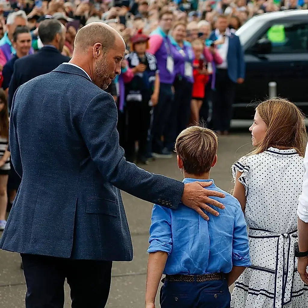 El príncipe Guillermo en «modo papá»: cómo el futuro rey ayudó a su hijo Luis en los Juegos de la Commonwealth de 2026