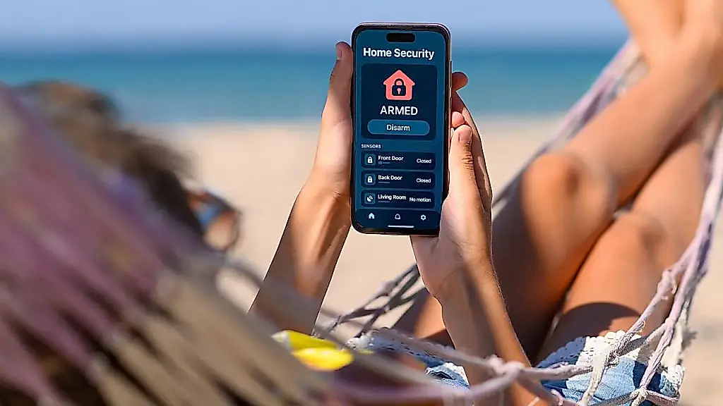 Sistema económico de seguridad para el hogar en verano