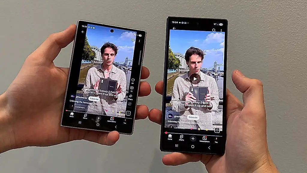 Comparativa del Samsung Galaxy Z Fold 8 y Z Fold 8 Ultra: ¿es la pantalla «el nuevo estándar»?