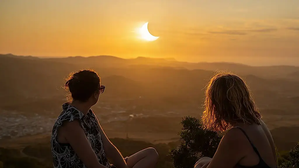 Estos son los mejores lugares para observar el eclipse solar de 2026