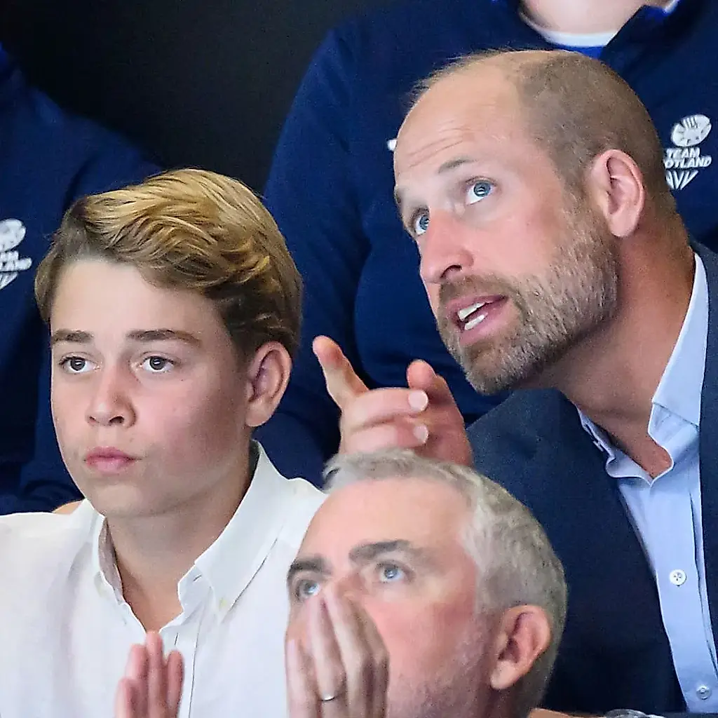 El príncipe Guillermo defiende públicamente a su hijo Jorge en los Juegos de la Commonwealth