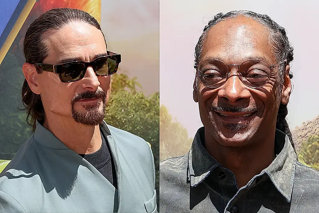 Cuando Kevin conoció a Snoop: una divertida coincidencia en la alfombra roja