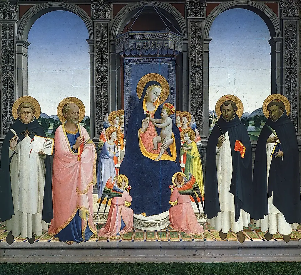 El altar más antiguo de Fra Angelico vuelve a su lugar tras la restauración