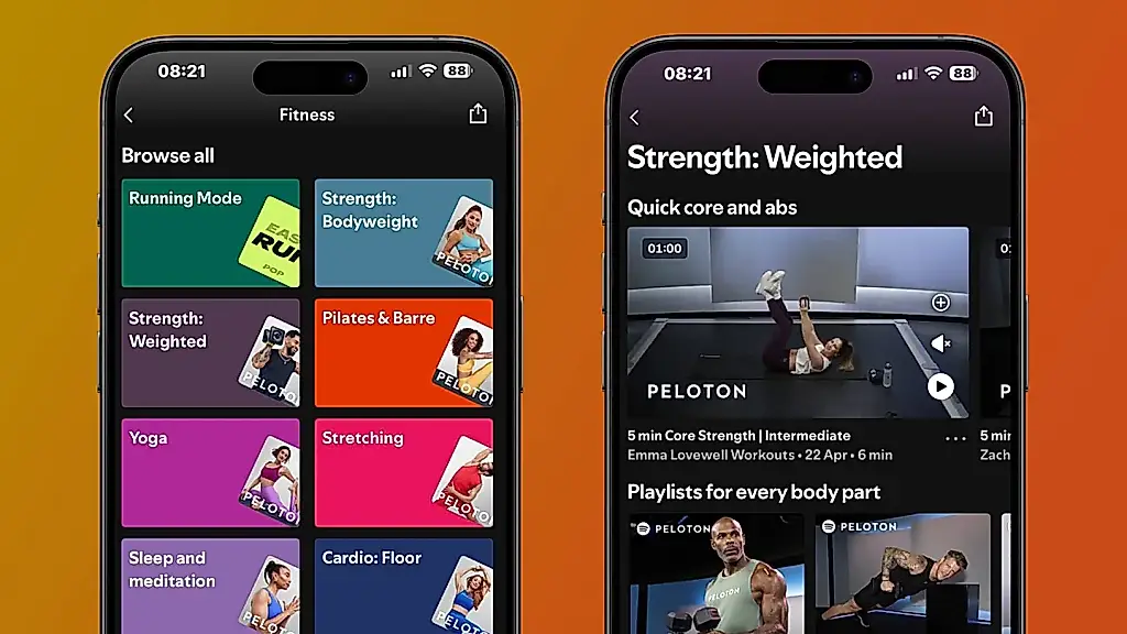 Spotify: contenido de fitness en los auriculares en lugar de entrenadores