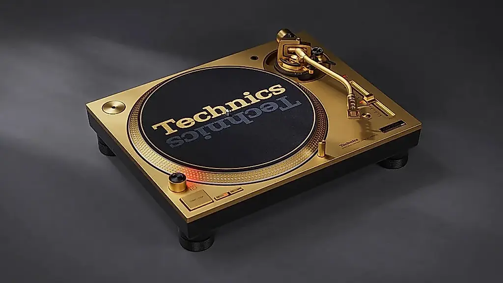Technics SL-1200 de aniversario: nunca hay demasiado oro