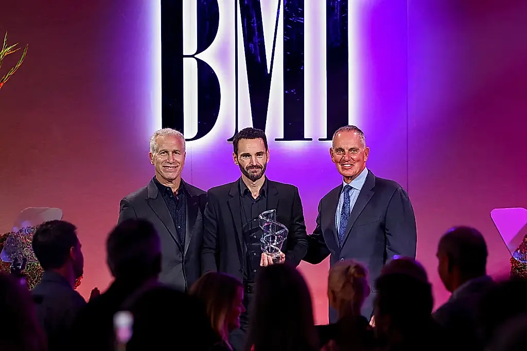McDaid получил главную награду BMI