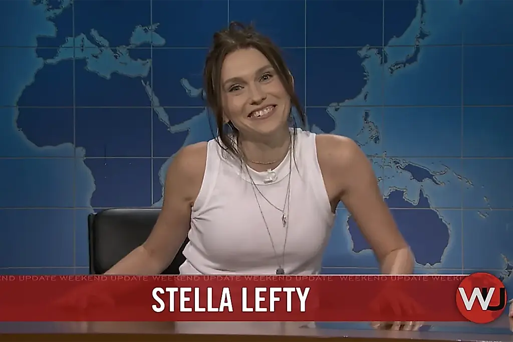 Stella Lefty посмеялась над шутками SNL о плагиате