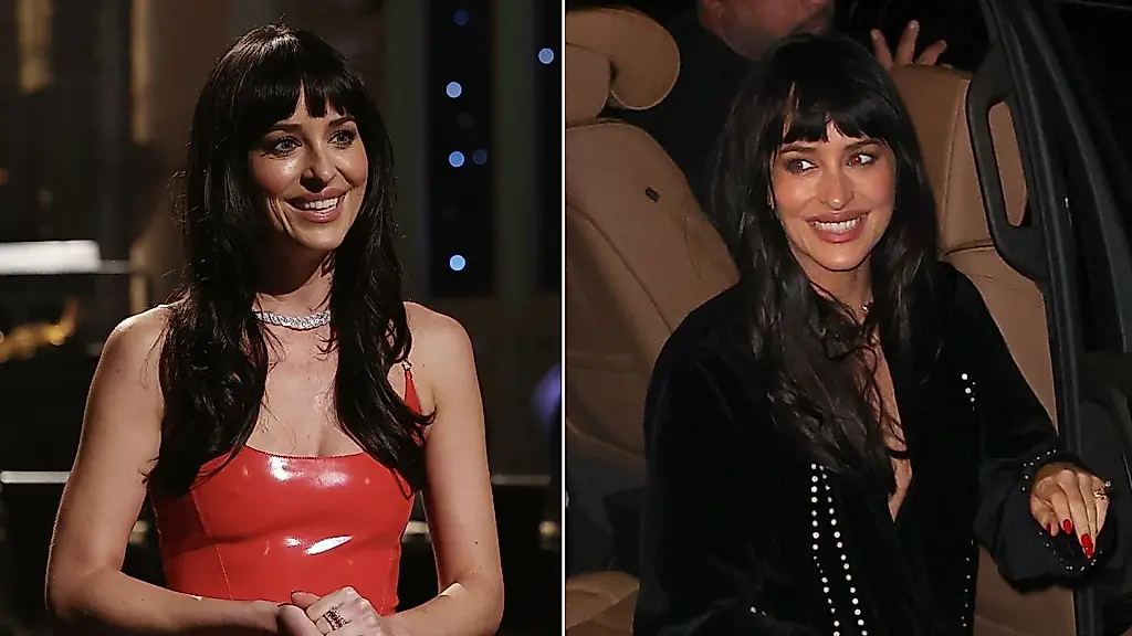Дакота Джонсон устроила модный разогрев ко дню рождения на SNL