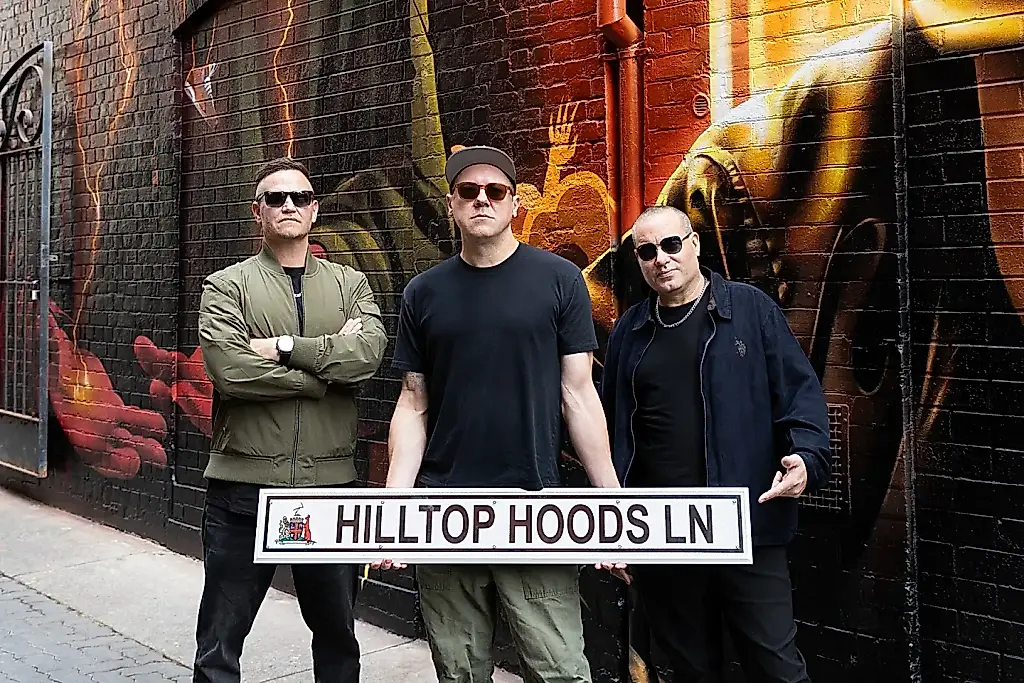 El hiphop ya tiene calle: Adelaide inmortaliza a Hilltop Hoods