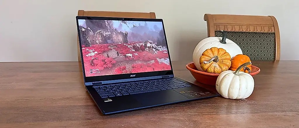Ноутбук-трансформер Acer: сильная автономность, слабый звук и цена с характером