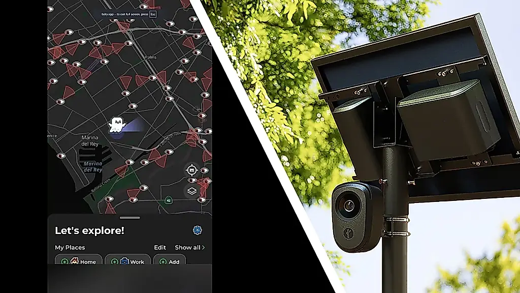 MapQuest muestra dónde vigilan las cámaras a los conductores