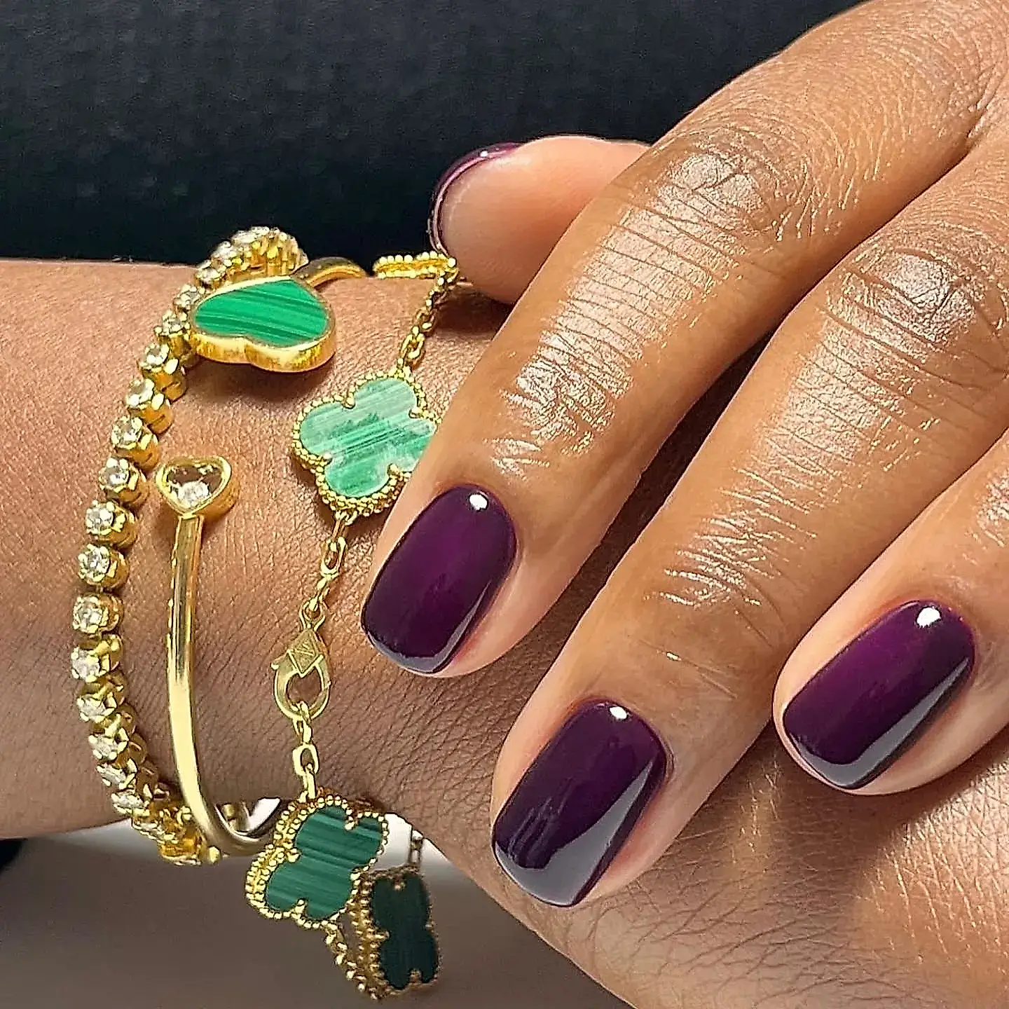 Manicura morada: el otoño pide nuevos tonos — foto 1