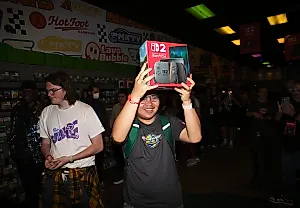 Ночь на крупнейшем мероприятии презентации Switch 2 в Нью-Йорке