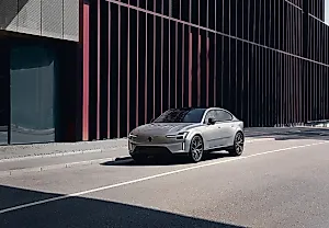 Volvo представляет электрический седан ES90 - новый король дорожных технологий!