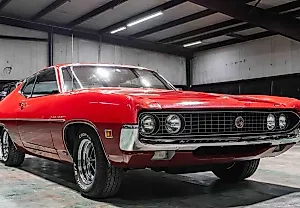 Historic Ford Torino 1970 года: красота без скорости