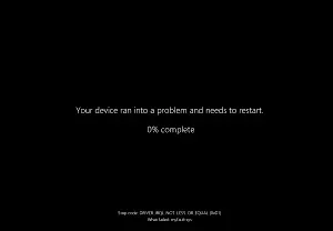 Экран смерти Windows 11 теперь стал чёрным