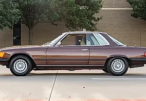 1976 Mercedes-Benz 450SLC: купе, а не кабриолет