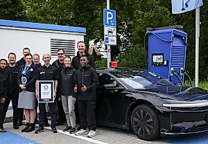 Lucid Air установил рекорд по дальности пробега на одной зарядке