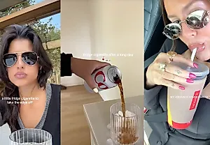 Тренд TikTok: 'Холодильник-сигарета' или как газировка заменяет вредные привычки у молодежи