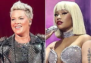 Pink осваивает хищный шпагат Nicki Minaj — даже сама дива аплодирует