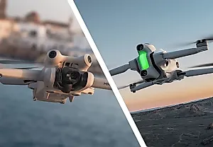DJI Mini 5 Pro против Insta360 Antigravity A1: дроны под прицелом иронии