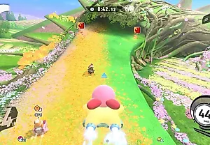 Kirby Air Riders: хаос на колёсах