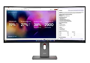 Lenovo заряжает монитор по максимуму и добавляет Ethernet