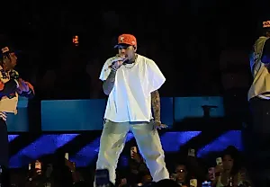 Chris Brown отмечает 20 лет на сцене впечатляющим концертом в Лос-Анджелесе