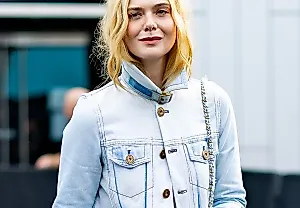 Эль Фаннинг и джинсовая мода Coach
