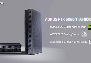 Gigabyte представила Aorus RTX 5060 Ti AI BOX: компактная внешняя видеокарта