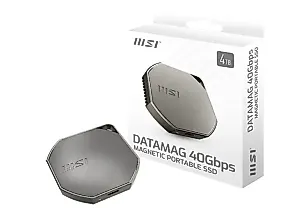 MSI презентовала новый SSD Datamag с магнитным креплением и скоростью до 40 Гбит/с