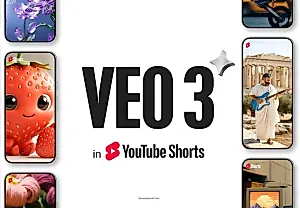 Искусственный интеллект Veo 3 научил YouTube Shorts снимать видео по тексту