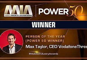 VodafoneThree CEO признан лидером мобильной индустрии Великобритании