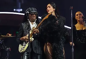 Дуа Липа и Найл Роджерс зажгли на сцене Madison Square Garden