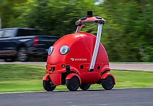 DoorDash запускает симпатичного робота Dot для доставки