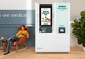 Amazon запустит аптечные автоматы в США: таблетки прямо из автомата!