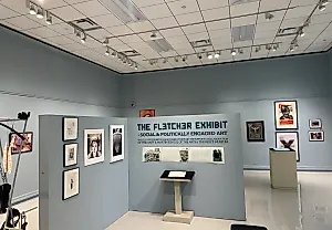Закрытие выставки Fletcher: политическая буря в искусстве США