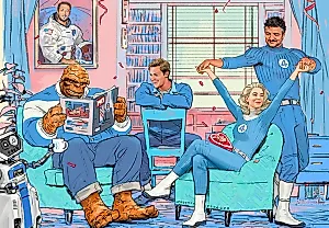 Фантастическая четвёрка: Первые шаги — драмы и комические катастрофы Marvel